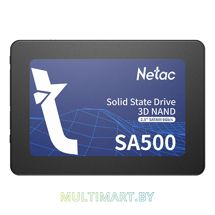 SSD диск Netac SA500 256GB (NT01SA500-256-S3X)